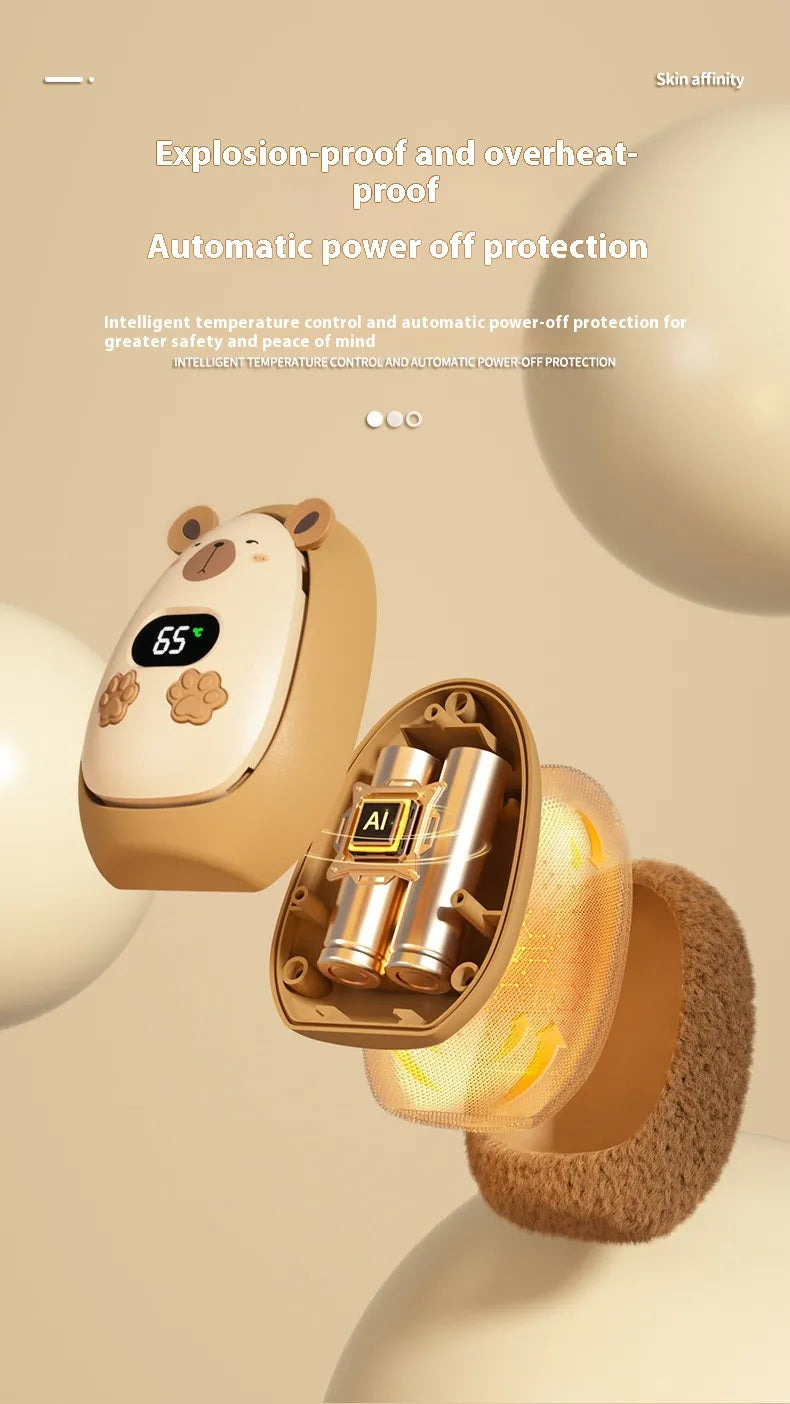 USB Handwärmer Wiederaufladbar – 3 Temperaturstufen