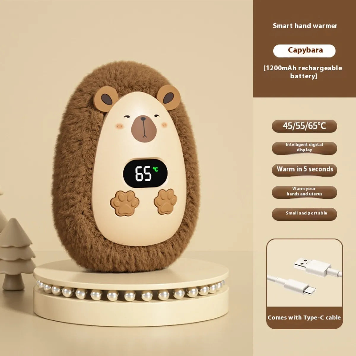 USB Handwärmer Wiederaufladbar – 3 Temperaturstufen