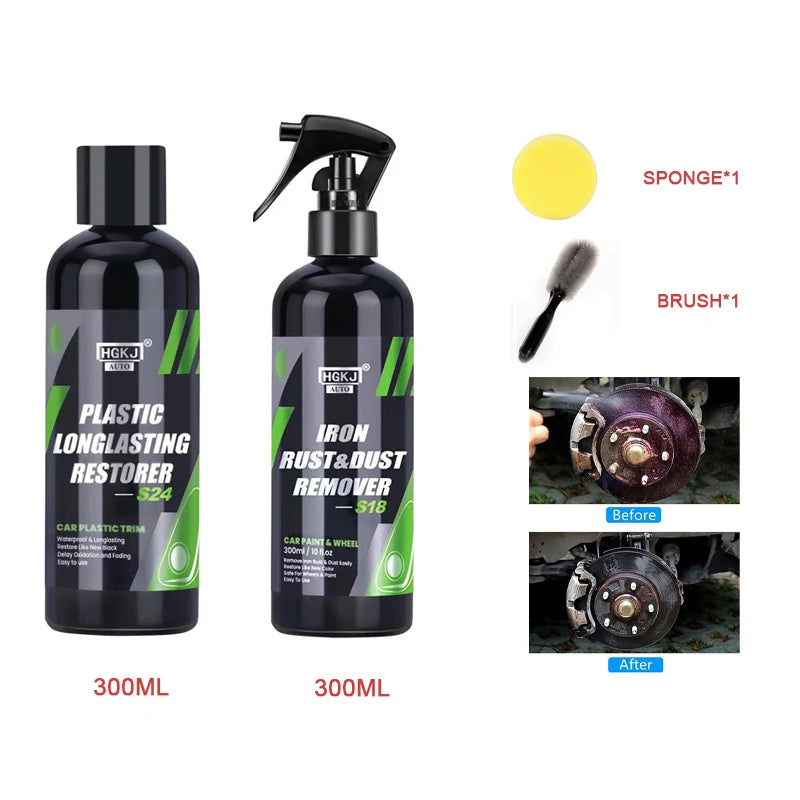 „Mach aus verblasstem Plastik wieder Tiefschwarz“