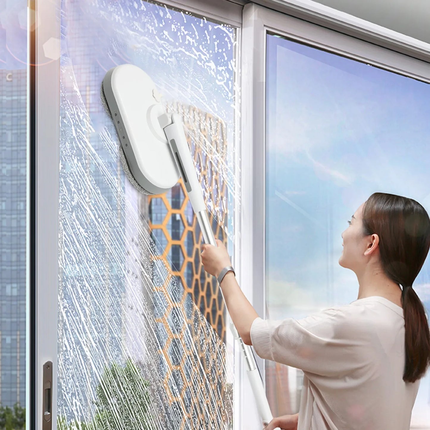 „Glänzende Böden ohne Anstrengung“