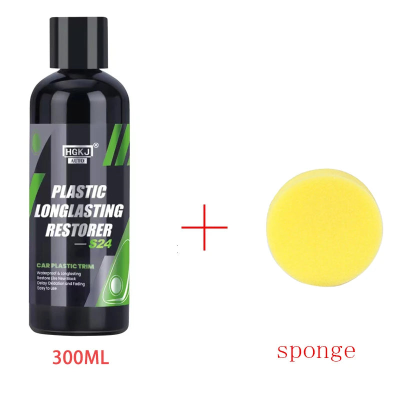 „Mach aus verblasstem Plastik wieder Tiefschwarz“