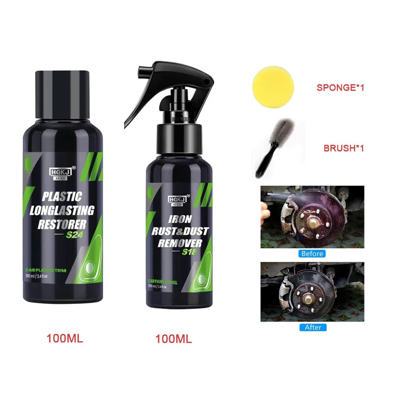 „Mach aus verblasstem Plastik wieder Tiefschwarz“