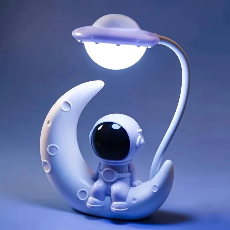 Mond Astronaut LED-Nachtlicht – Kreative Deko